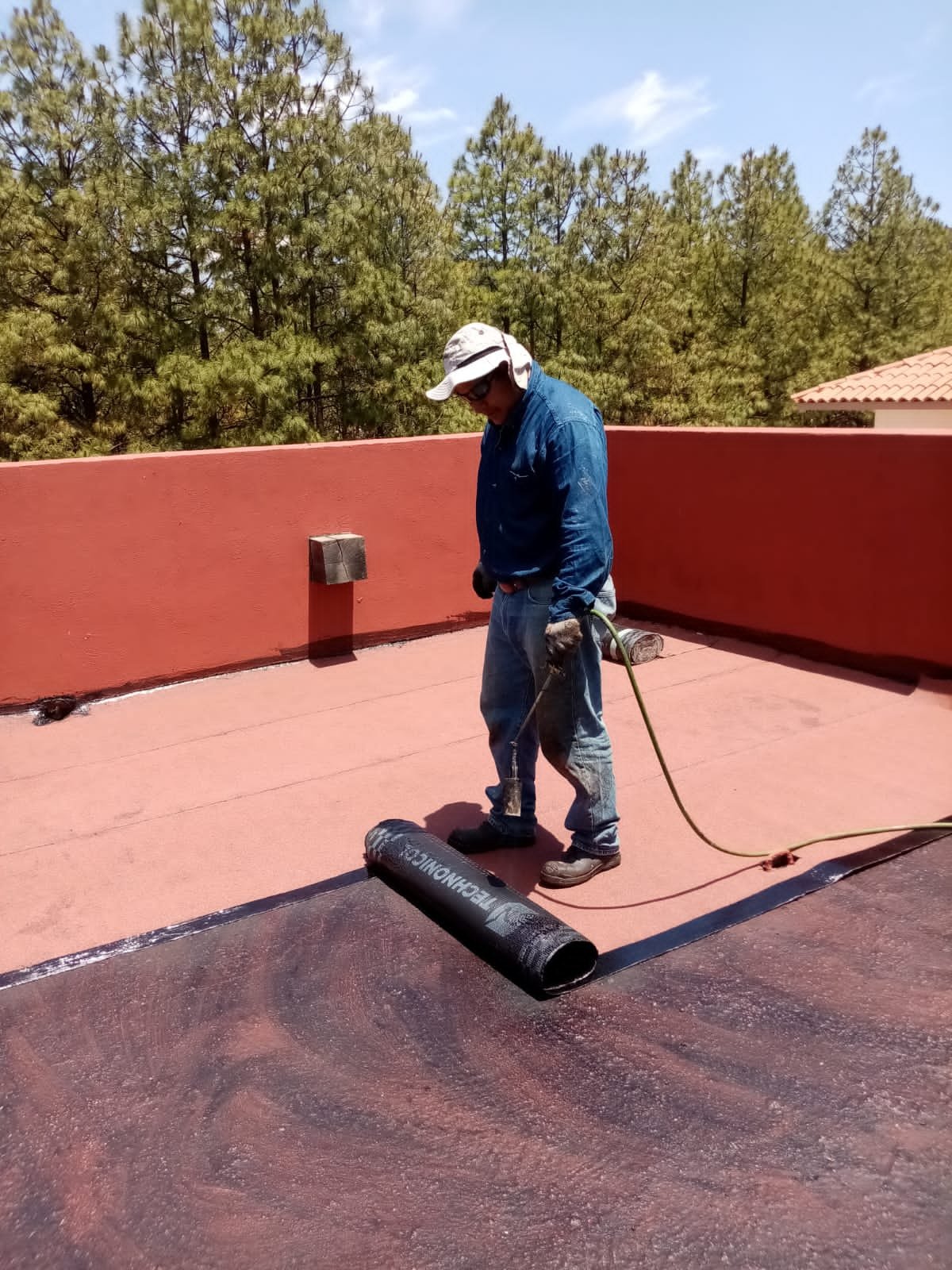 Aplicación De Membrana Prefabricada