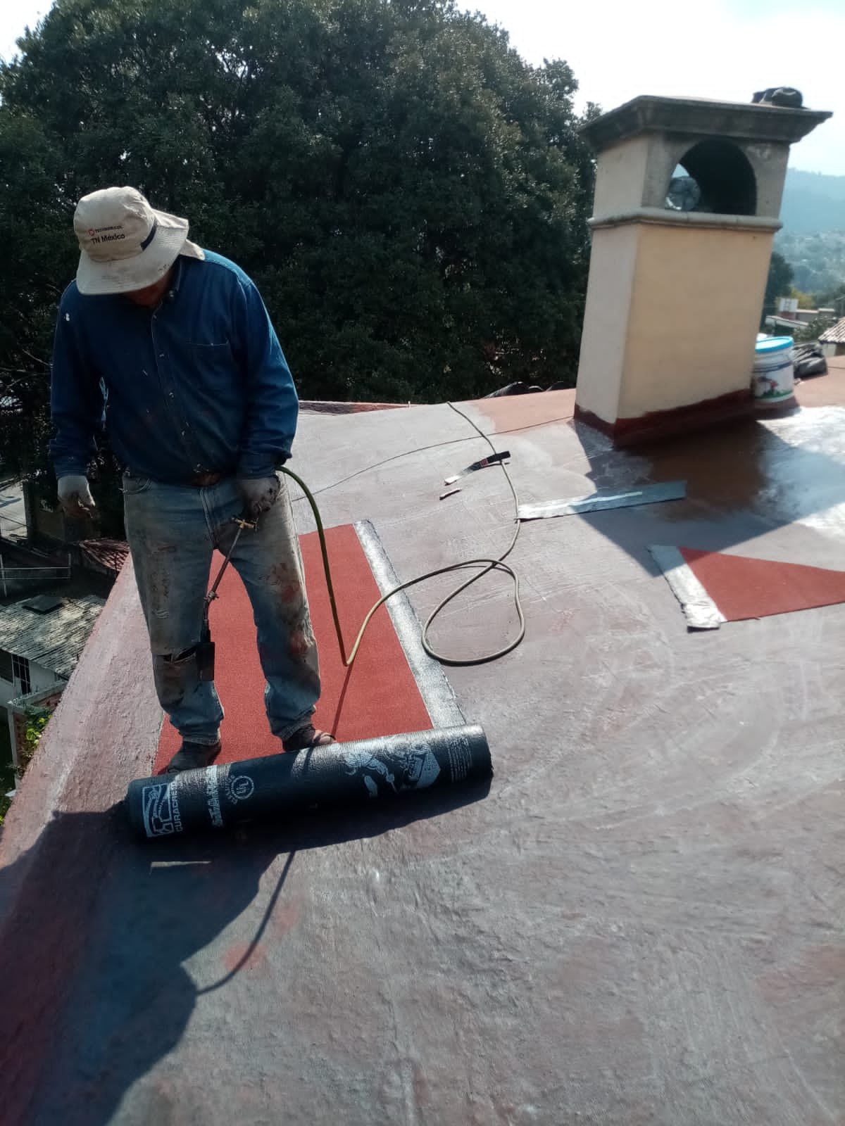 Aplicación De Membrana Prefabricada