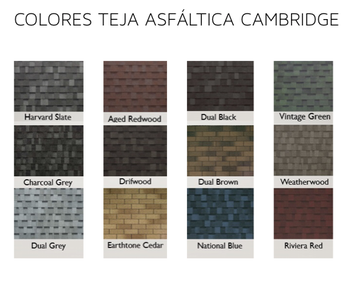 Teja Asfáltica Cambridge